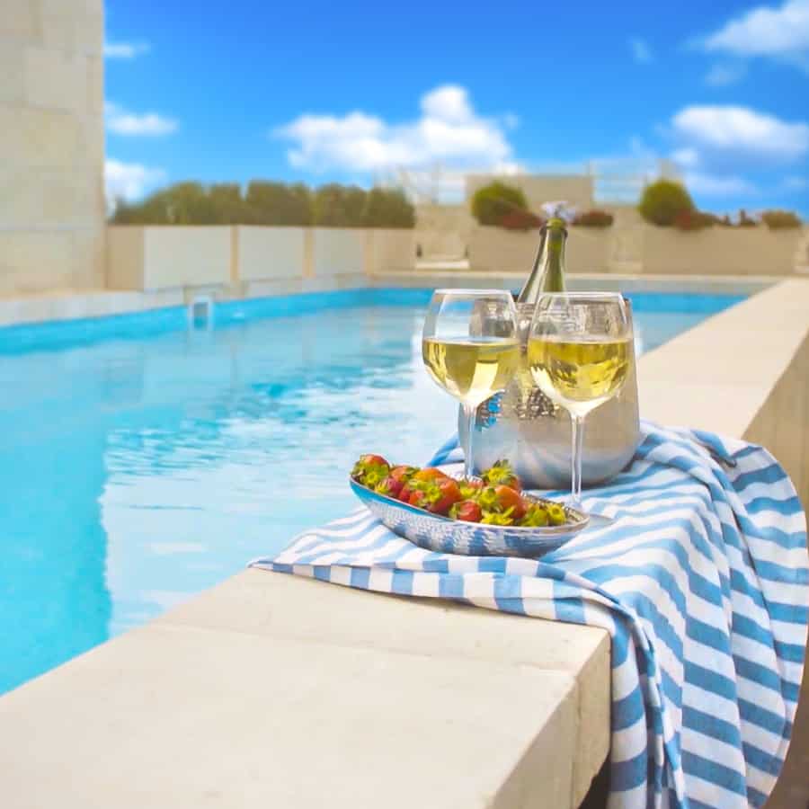 rooftop pool in jerusalem