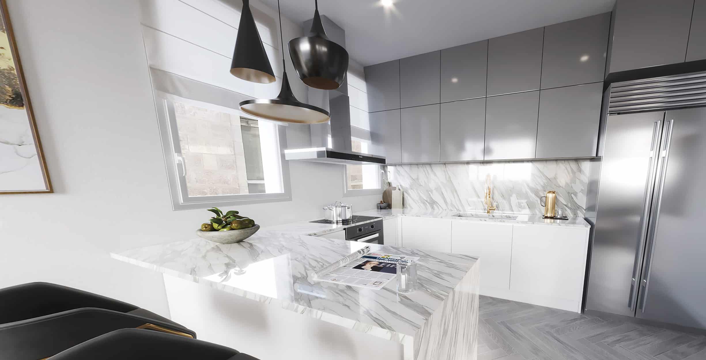 brand new kitchen in jerusalem israel